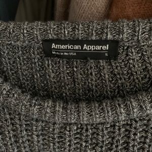 American Apparel unisex fisherman’s sweater size S